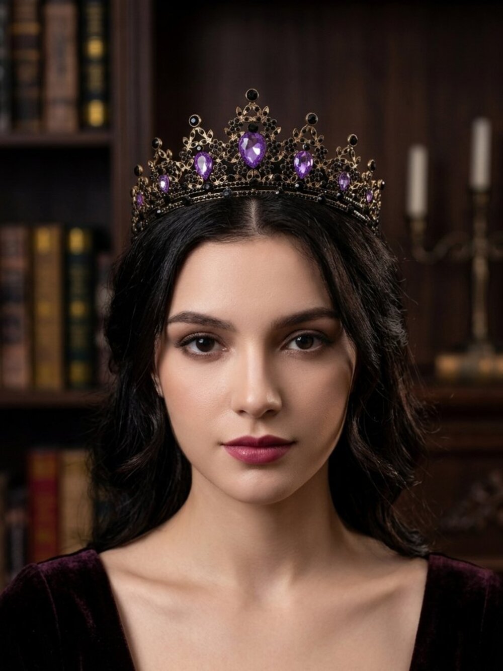 Crown for Women Crystal Queen Crown Princess